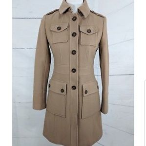 Banana Republic taupe military jacket small